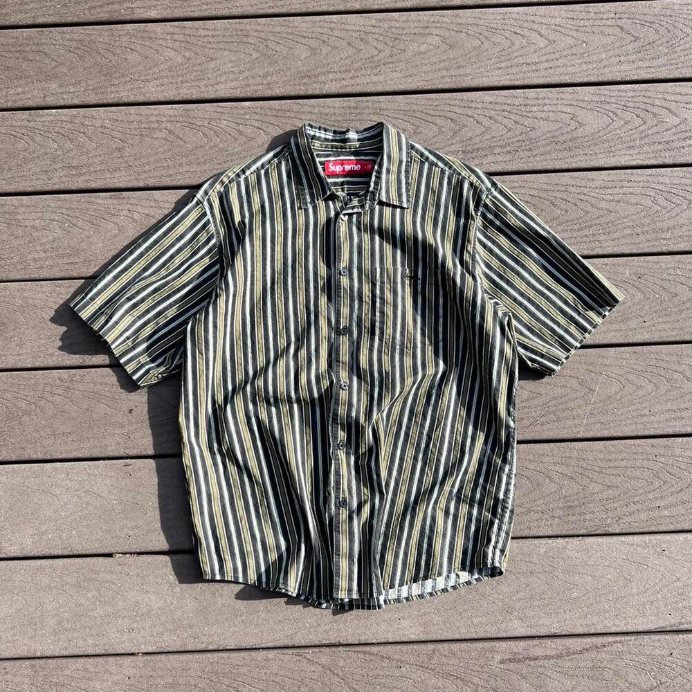 Supreme button up shirt